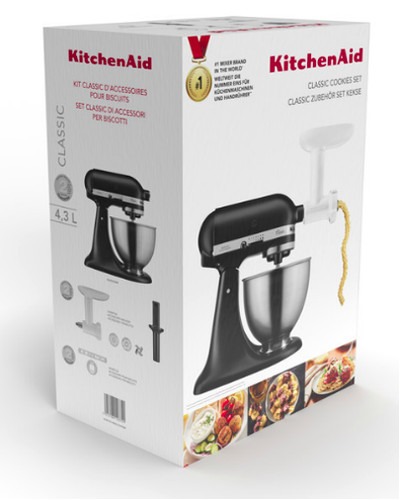 KitchenAid Küchenmaschine Mixer 5K45SSBM mit 4,3L