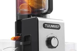 TUUMIST 150mm XXL-Entsafter,3L Füllvolumen für Familie–99%
