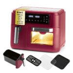 Gourmetmaxx 4-in-1-Heißluftfritteuse, Ofen, Grill & Dörrautomat
