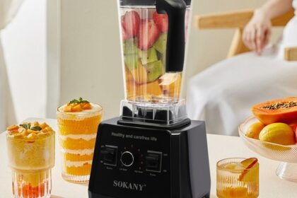 5000W Standmixer Blender 9 Gänge Hochleistungsmixer