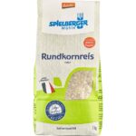 Spielberger Mühle Bio-Rundkornreis natur, 1 kg