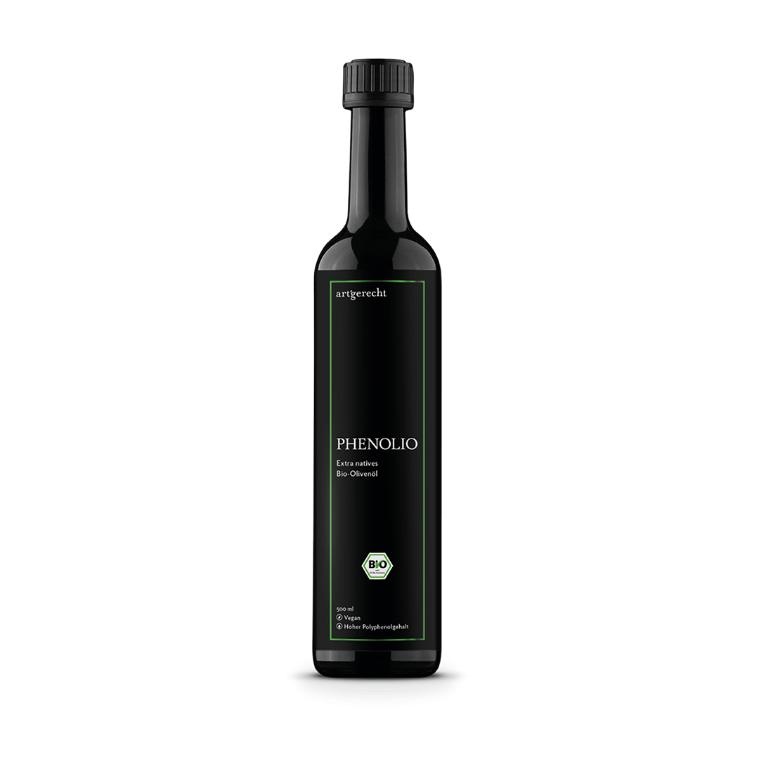 Bio-Olivenöl | 500 ml | Hoher Polyphenolgehalt (>800 mg/kg) – schonend zentrifugiert, aus Spanien