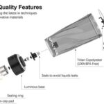 Elektrischer Protein-Shaker 24oz BPA-frei Tragbarer Mixer
