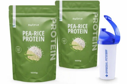 Nutri+ Erbsenprotein + Reisprotein - 2x