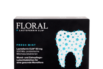 Floral Probiotische Lutschtabletten | 30 Stück | 500 Mio. Milchsäurebakterien, Dentalac – frischer Minzgeschmack