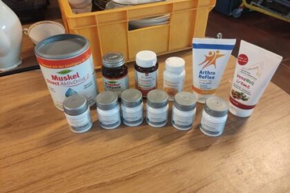 Nahrungsergänzungmittel + 2 Cremes Dr. Hittich/Dr.