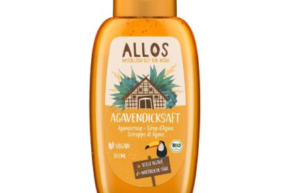 Allos Bio-Agavendickaft in Spenderflasche, 500 ml