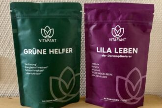 Vitafant Lila Leben-Superfood Shake Pulver 2