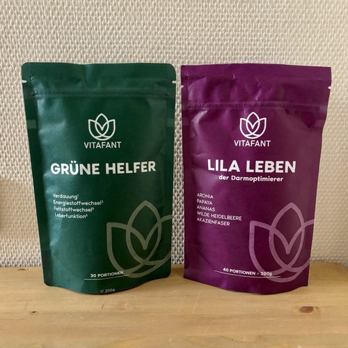 Vitafant Lila Leben-Superfood Shake Pulver 2