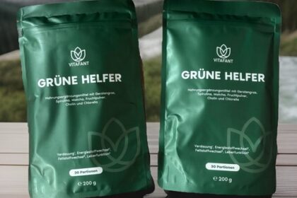 Vitafant Grüne Helfer Pulver Superfood Shake