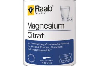 Raab Vitalfood Magnesiumcitrat-Pulver, 200 g