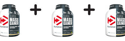 3 x Dymatize Super Mass Gainer