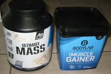 Bodylab -Pure Muscle Gainer-2kg-Vanilla +AS-Ultimate MASS