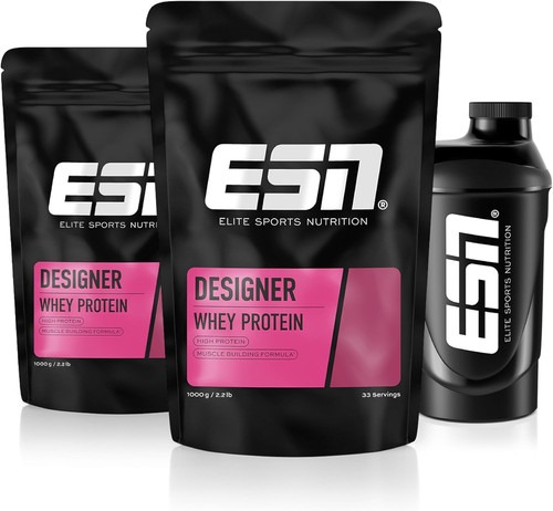 ESN Designer Whey Proteinpulver + Gratis