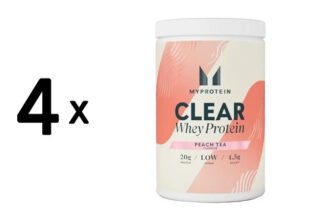 4 x Myprotein Clear Whey Protein