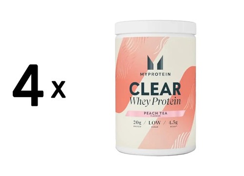 4 x Myprotein Clear Whey Protein