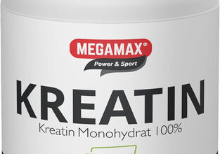 MEGAMAX Kreatin Pulver 1 Kg -Hochdosiert