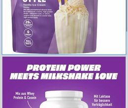 More Nutrition Protein Milkshake Style Vanilla