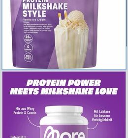 More Nutrition Protein Milkshake Style Vanilla