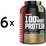 6 x Nutrend 100% Whey Protein,