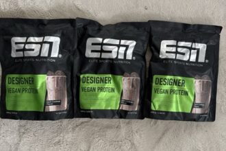 3x ESN Vegan Proteinpulver - Dark