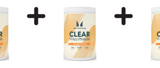 3 x Myprotein Clear Whey Protein