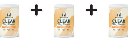 3 x Myprotein Clear Whey Protein