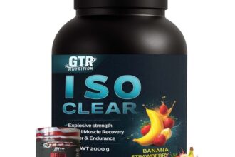 ISO Clear Protein 2KG Banane Erdbeere