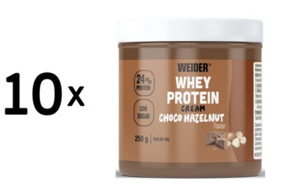 10 x Weider Whey Protein Cream