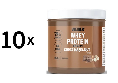 10 x Weider Whey Protein Cream