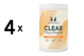 4 x Myprotein Clear Whey Protein