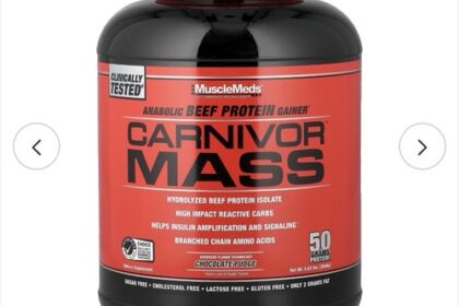 Carnivor Mass, anaboler Beef Protein Gainer,