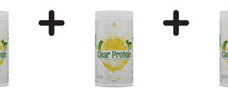 3 x Peak Clear Protein
