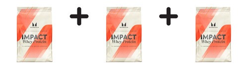 3 x Myprotein Impact Whey Protein