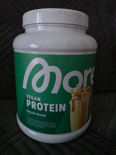 More Nutrition Vegan Banana Bread Protein