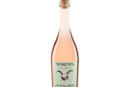 Alkoholfreier Bio-Perlwein Rosé VINSENZA Frizzante, 0,75 l