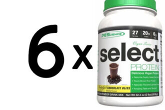 6 x PEScience Select Protein Vegan