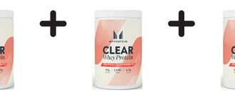 3 x Myprotein Clear Whey Protein