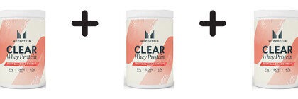 3 x Myprotein Clear Whey Protein