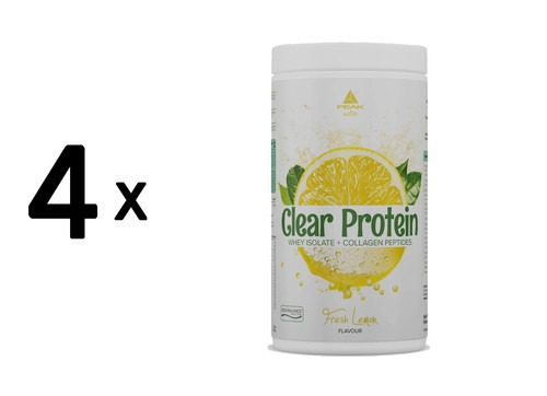 4 x Peak Clear Protein