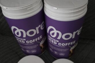 More Nutrition Protein Iced Coffee Dark