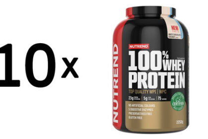 10 x Nutrend 100% Whey Protein,