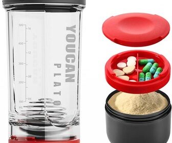 YOUCAN PLATO Shaker Proteinshake,Protein Shaker,Eiweiß Shaker