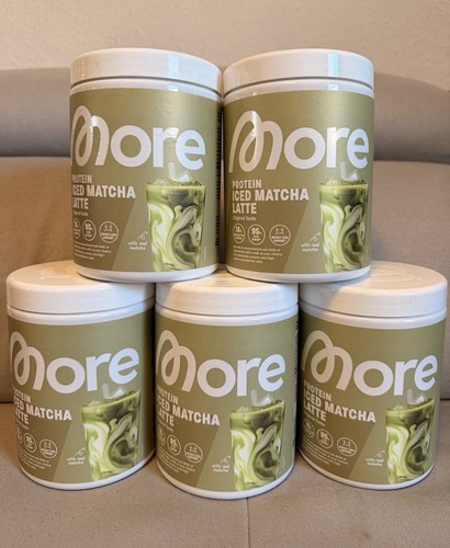 More Protein-Pulver Iced Matcha Latte, 5x