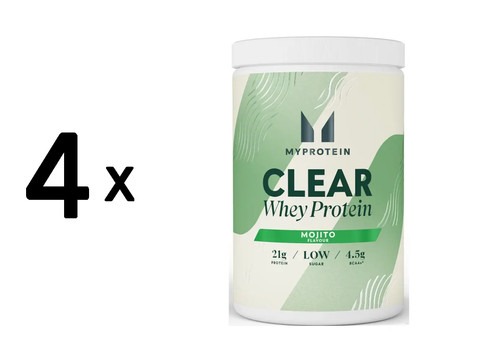 4 x Myprotein Clear Whey Protein