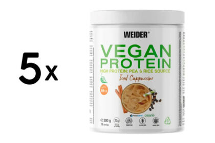 5 x Weider Vegan Protein