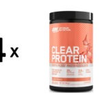 4 x Optimum Nutrition Clear Vegan