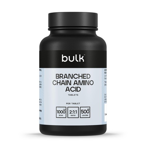 Verzweigtkettige Aminosäuren, BCAA Tabletten, 1000 mg,