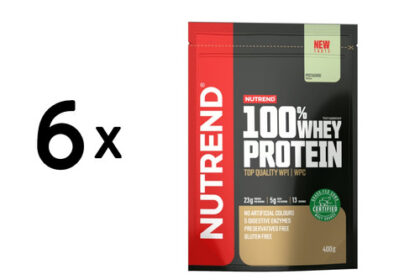 6 x Nutrend 100% Whey Protein,
