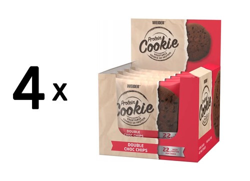 4 x Weider Protein Cookies